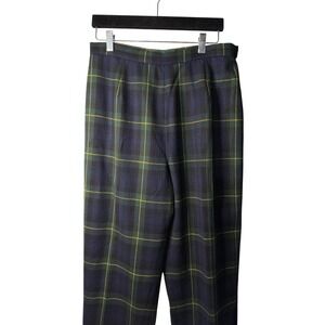 Vintage Embassy Row Women 12 100% Wool Dress Pants Pleated Front Career Trousers